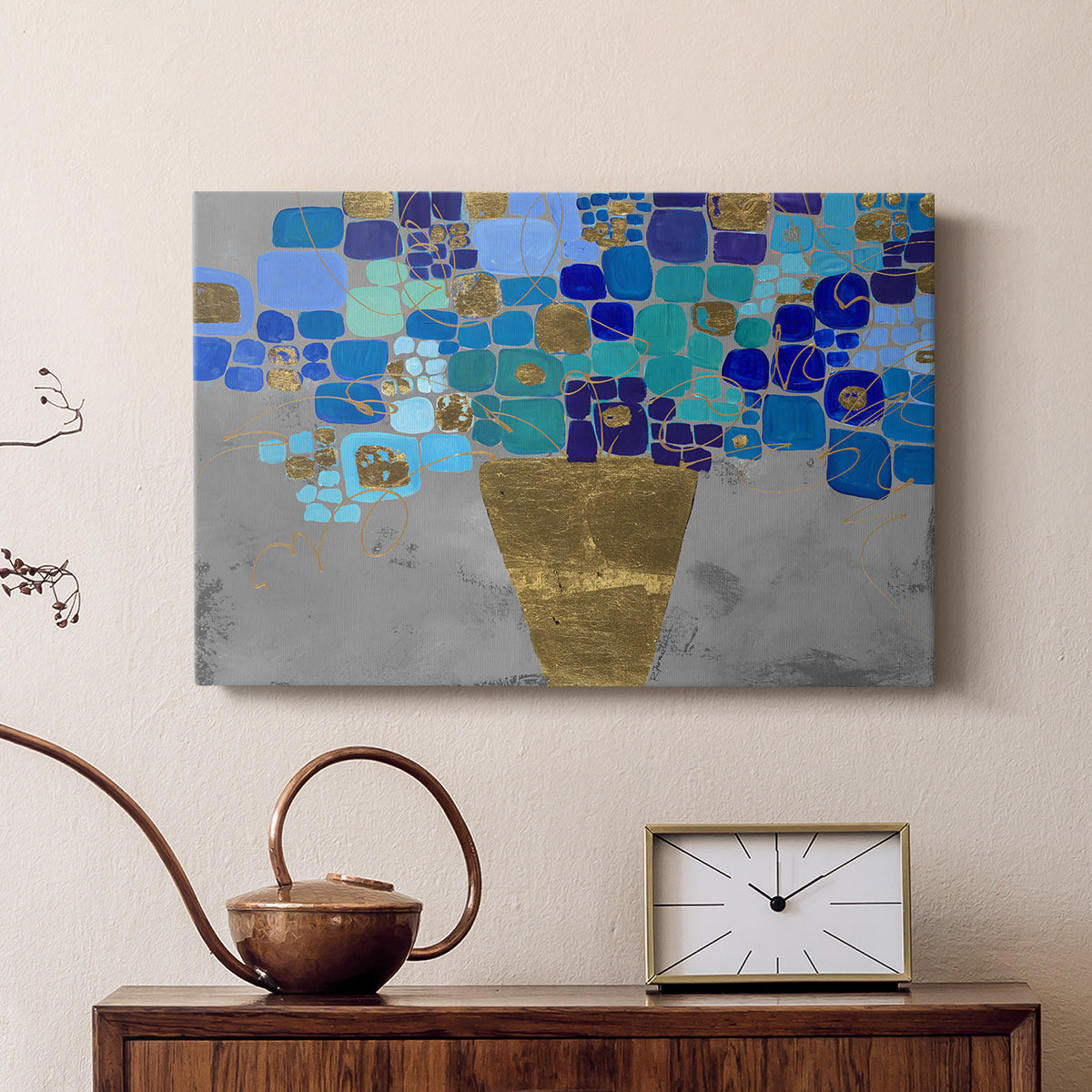Blue Love - Canvas Art Print