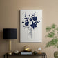 Indigo Sketch Bouquet I - Canvas Art Print
