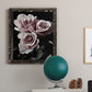 Rose Noir I - Premium Canvas Framed in Barnwood - Ready to Hang