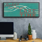 Cabin Life Collection H - Floater Framed Canvas Print