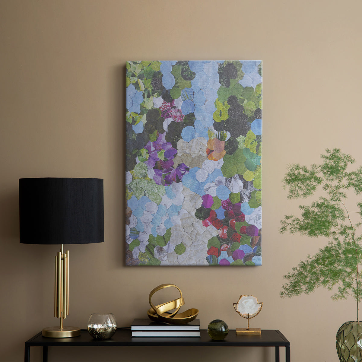 Iris Garden - Canvas Art Print