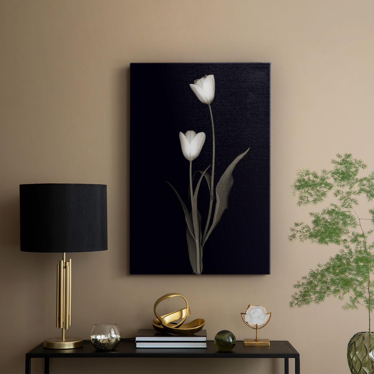 Tulip Pose II - Canvas Art Print