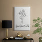 Find Your Roots Sketch - Canvas Art Print