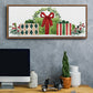 Woodland Holiday Collection D - Floater Framed Canvas Print