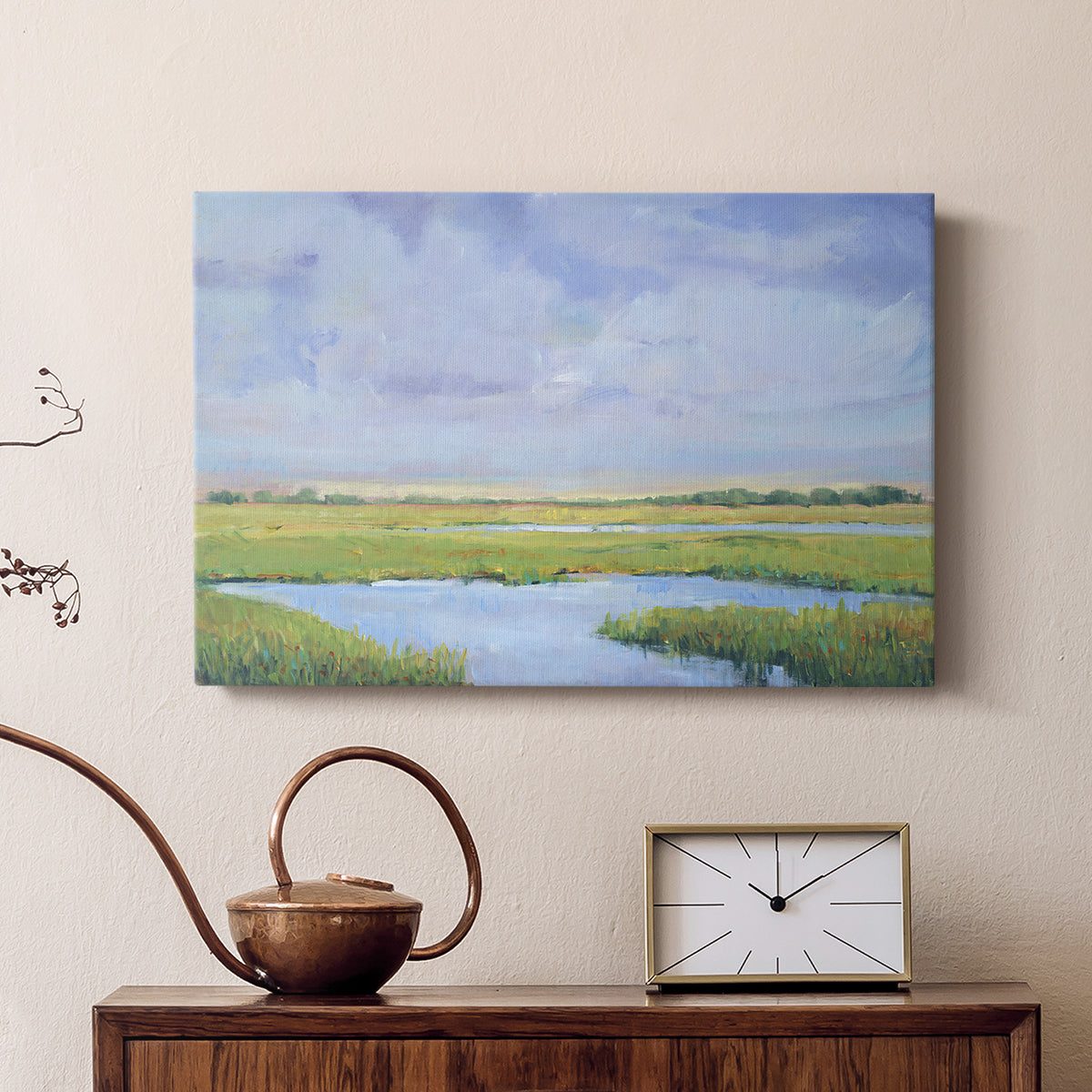 Summer Marsh I - Canvas Art Print
