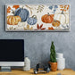 Autumn Pumpkins - Floater Framed Canvas Print