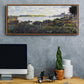 The Seine at Argenteuil, 1877 - Floater Framed Canvas Print