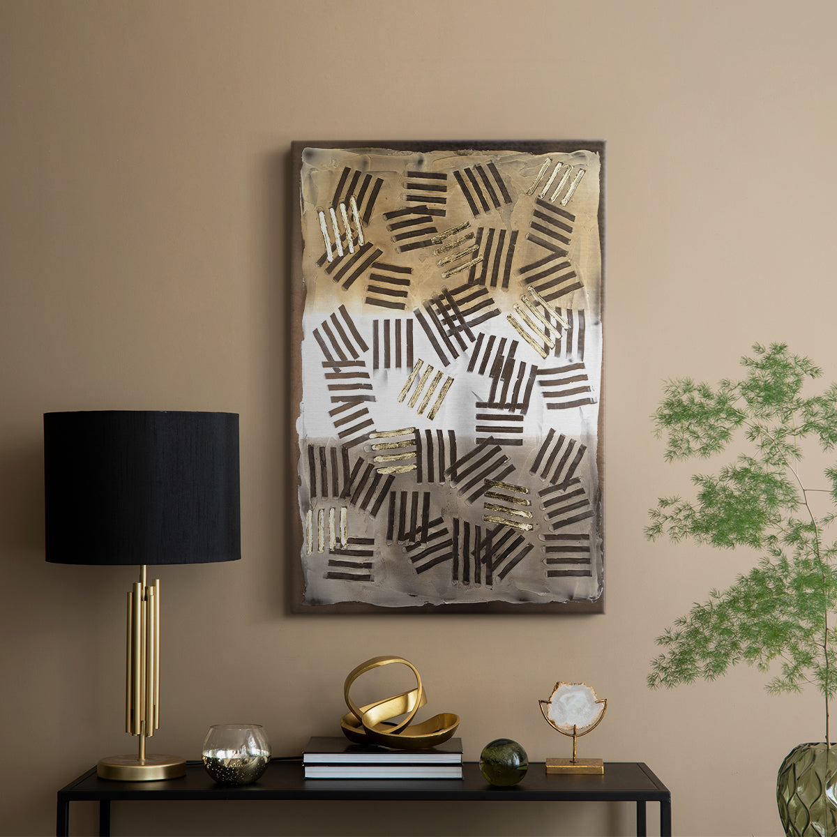 Raffia Palm I - Canvas Art Print