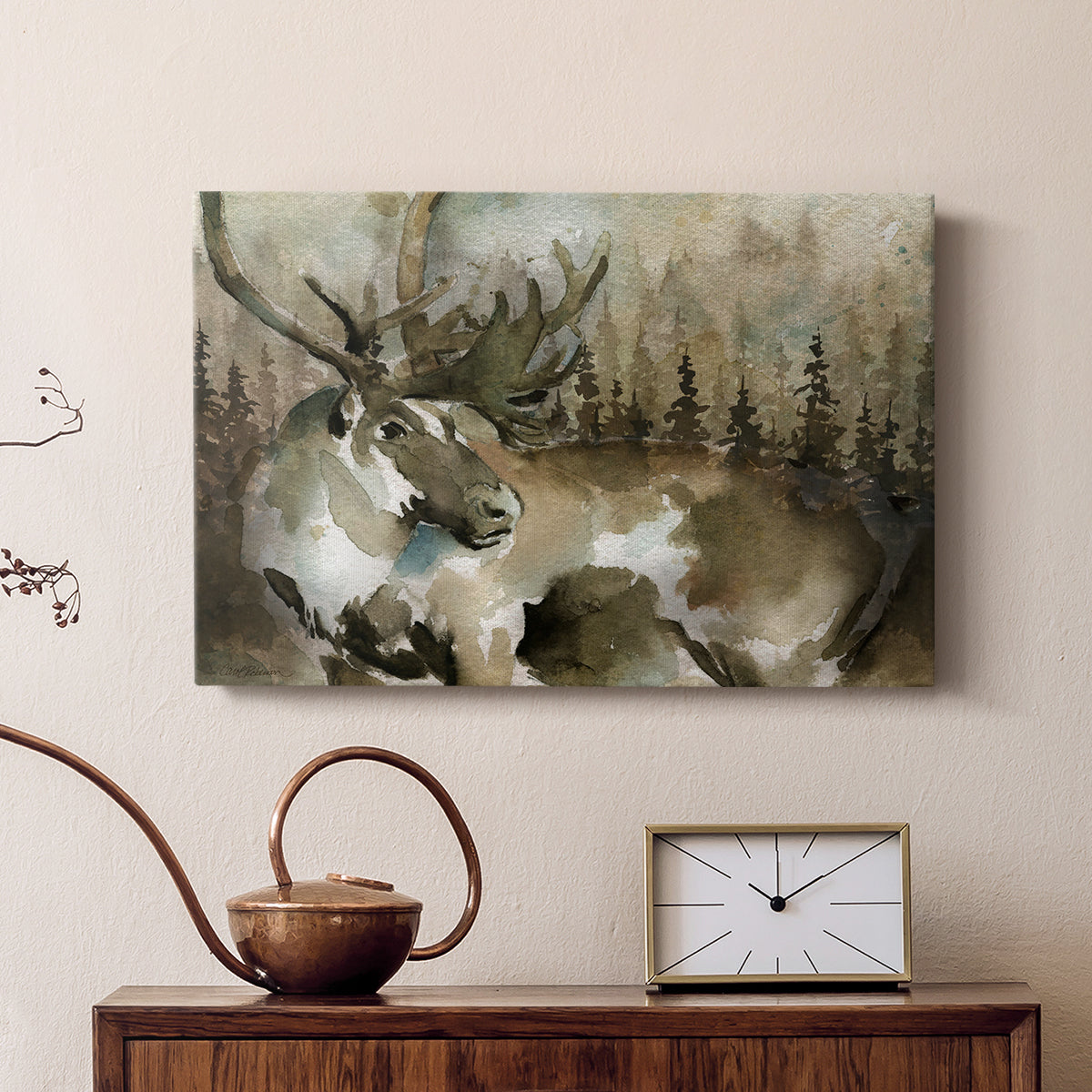 Lodge Twilight III - Canvas Art Print