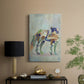 Fantastic Florals Fox, Standing - Canvas Art Print