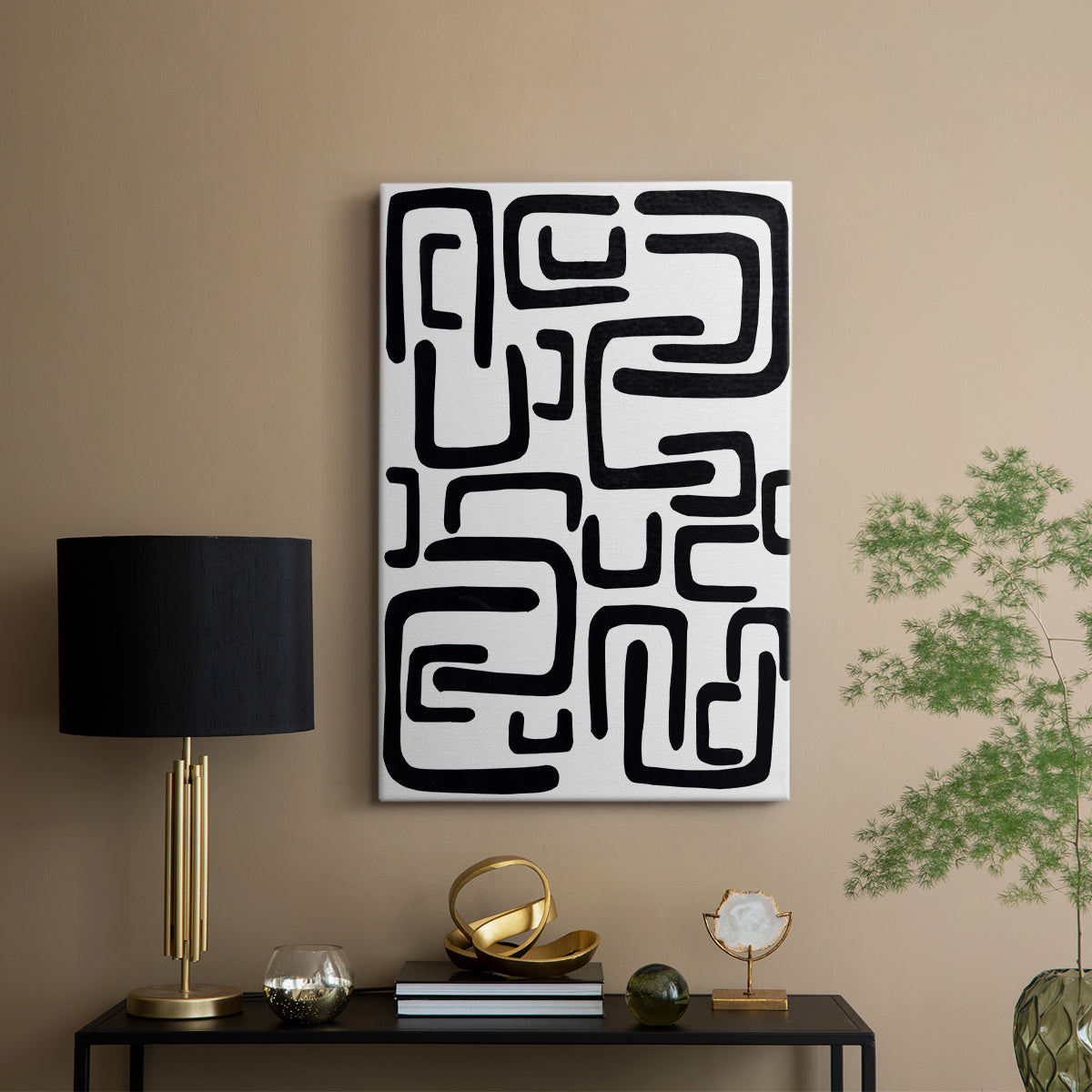 Shuffle II - Canvas Art Print