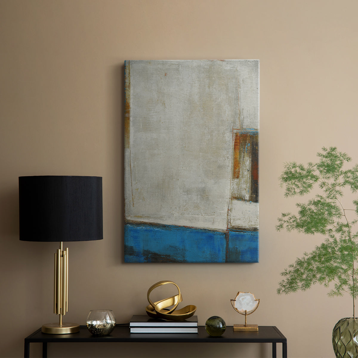 A Warped Window - Canvas Art Print