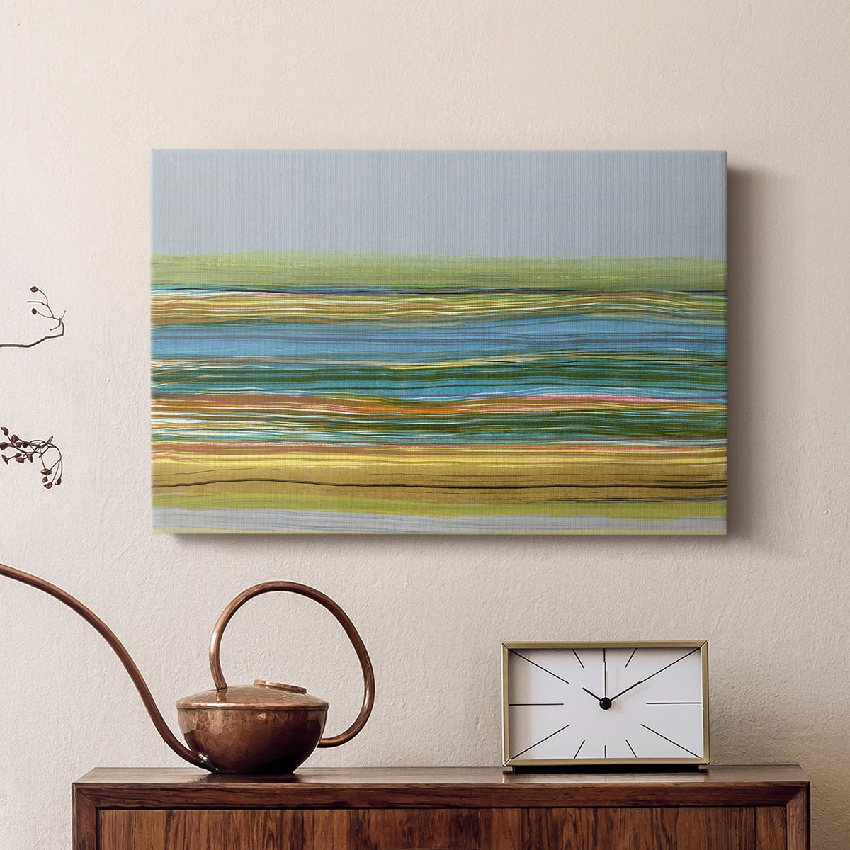 Parallel Striae II - Canvas Art Print