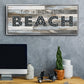 Better at the Beach - Floater Framed Canvas Print