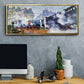 The Europe Bridge Saint Lazare Station in Paris - Floater Framed Canvas Print