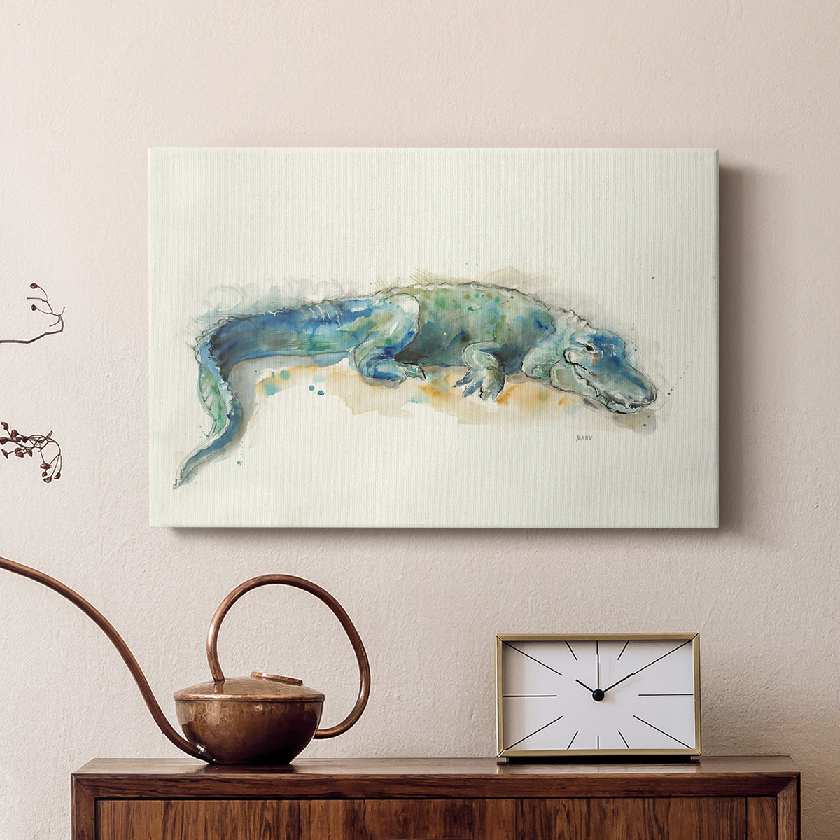 Alligator - Canvas Art Print