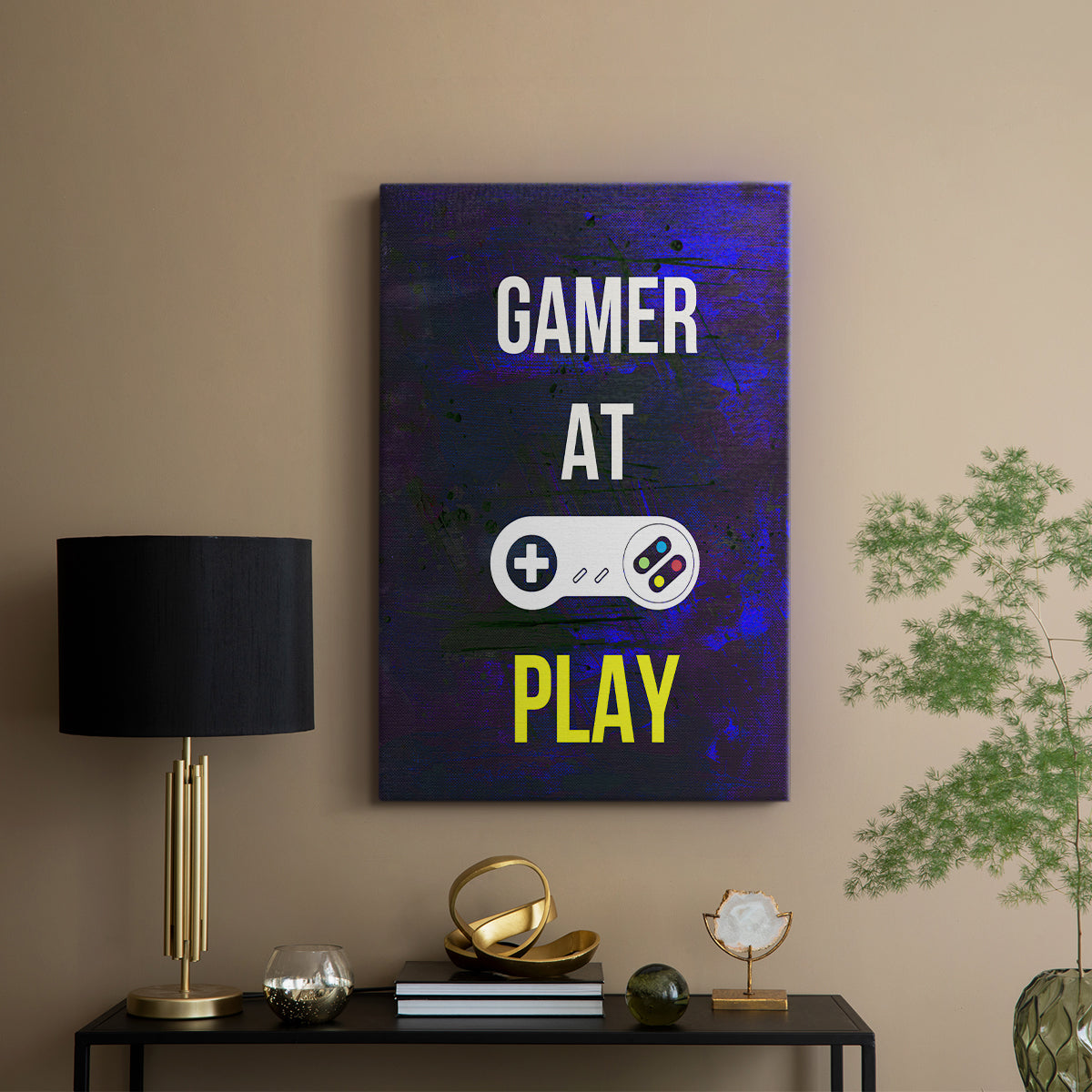 Gamer at Play VI - Canvas Art Print