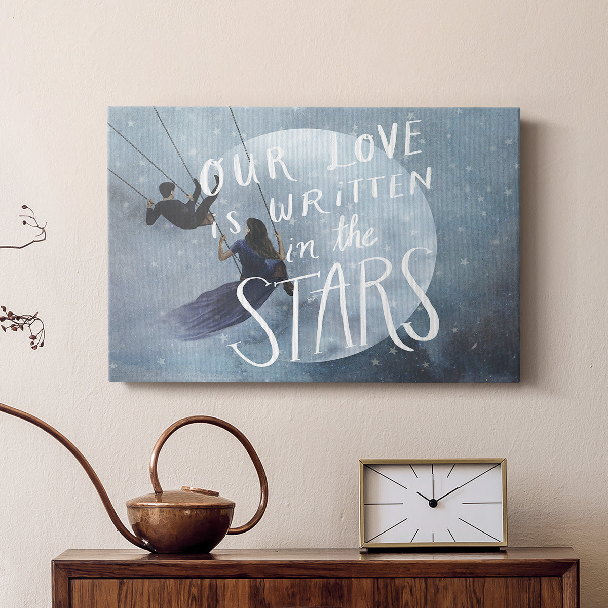 Celestial Love Collection A - Canvas Art Print