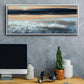 Serene Sunrise - Floater Framed Canvas Print