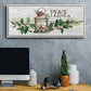 Rustic Peace - Floater Framed Canvas Print