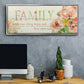 Family Where Our Story Begins - Floater Framed Canvas Print