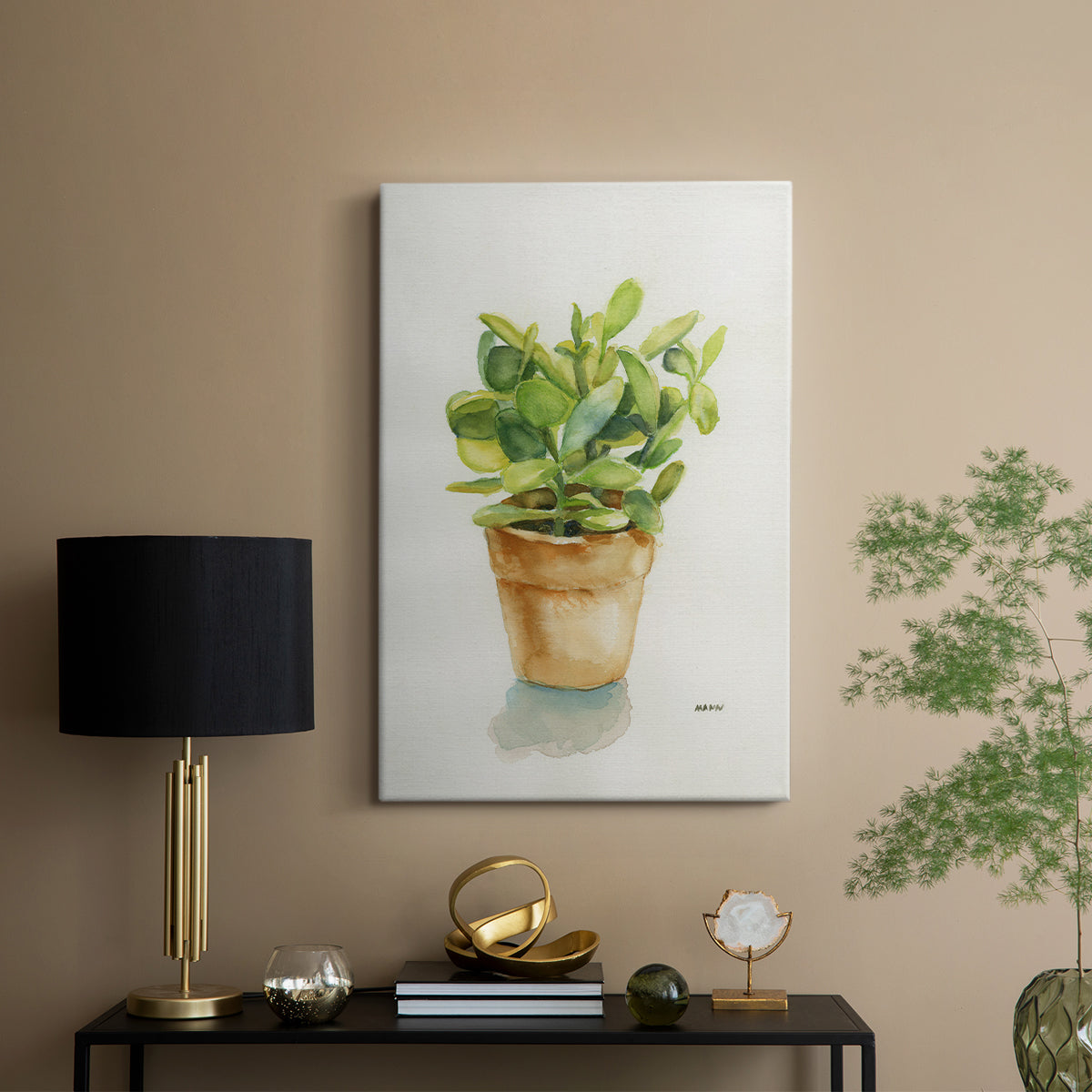 Succulent I - Canvas Art Print