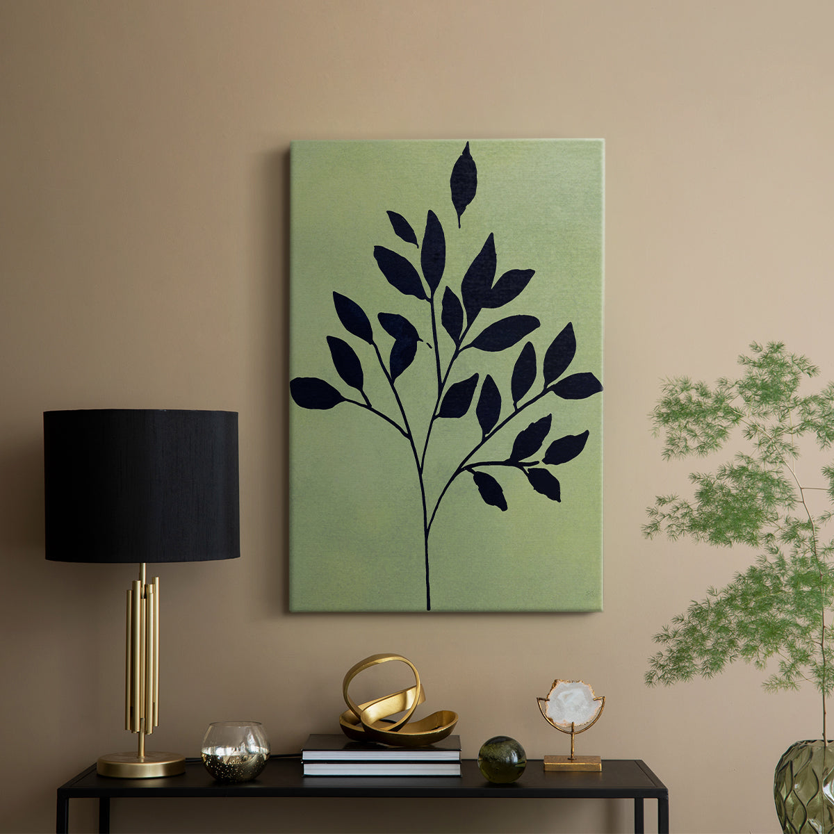 Earthly Botanical I - Canvas Art Print