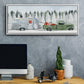 Holiday Roadtrip II - Floater Framed Canvas Print