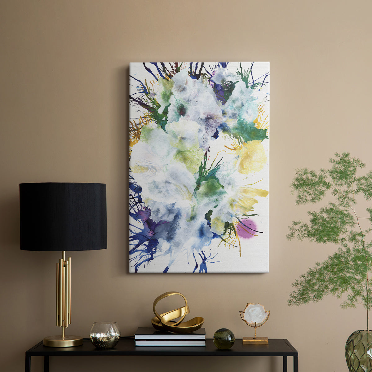 Like An Iris II - Canvas Art Print