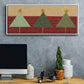 Merry Messages - Floater Framed Canvas Print