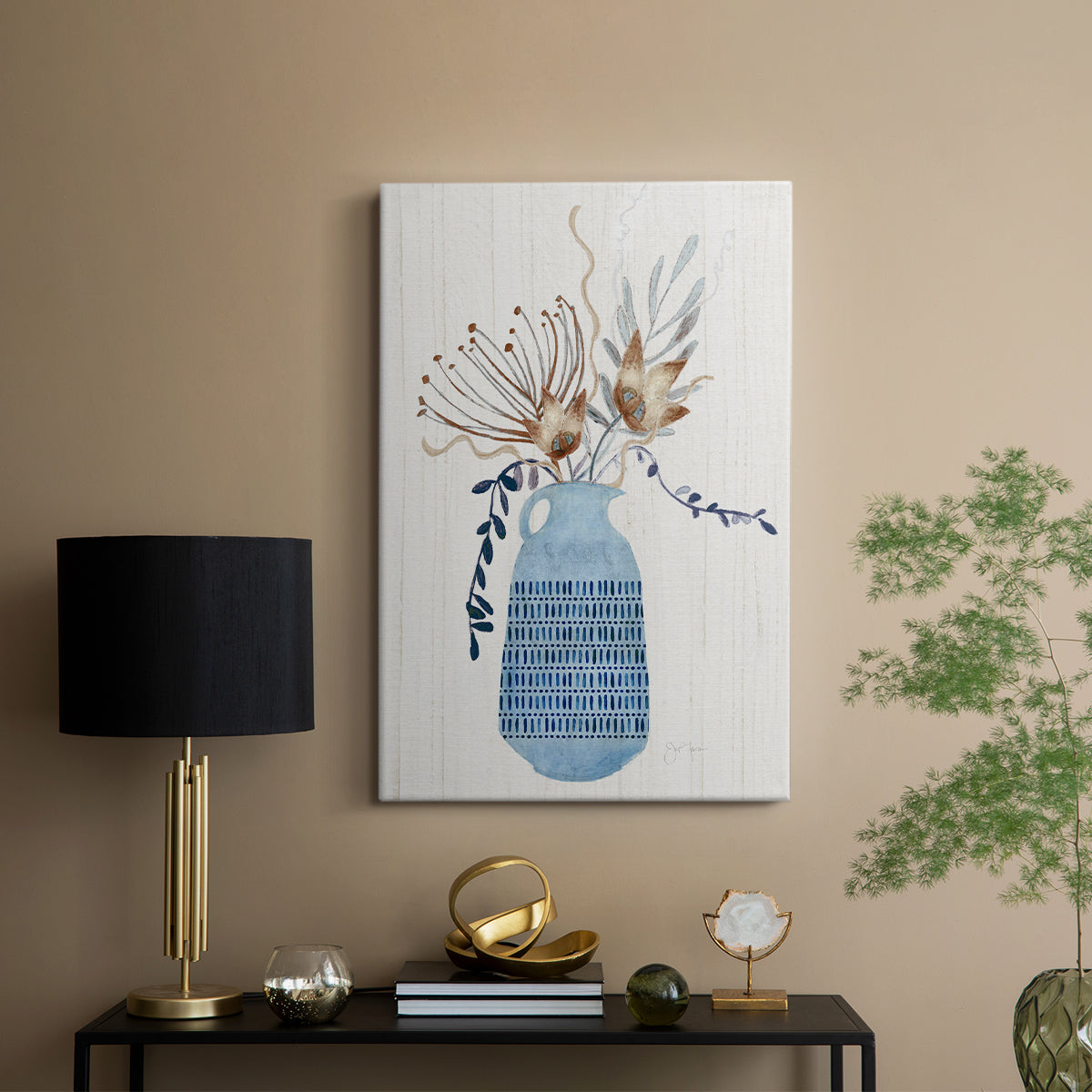 Boho Arrangement I - Canvas Art Print