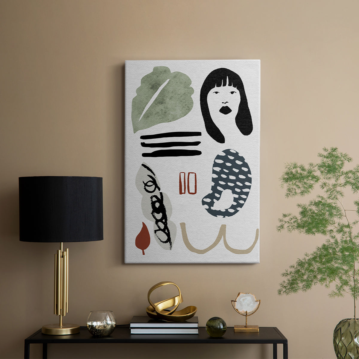 Collected Mindfulness II - Canvas Art Print