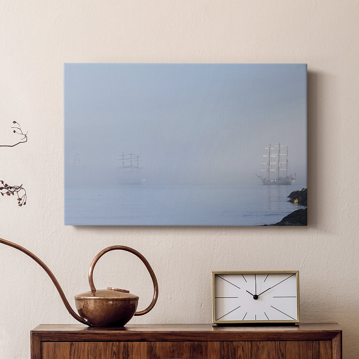 In the Mist - Canvas Art Print