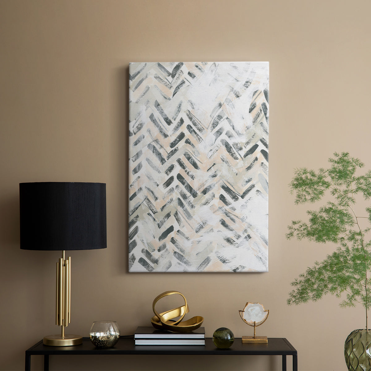 Sand Glyphs II - Canvas Art Print