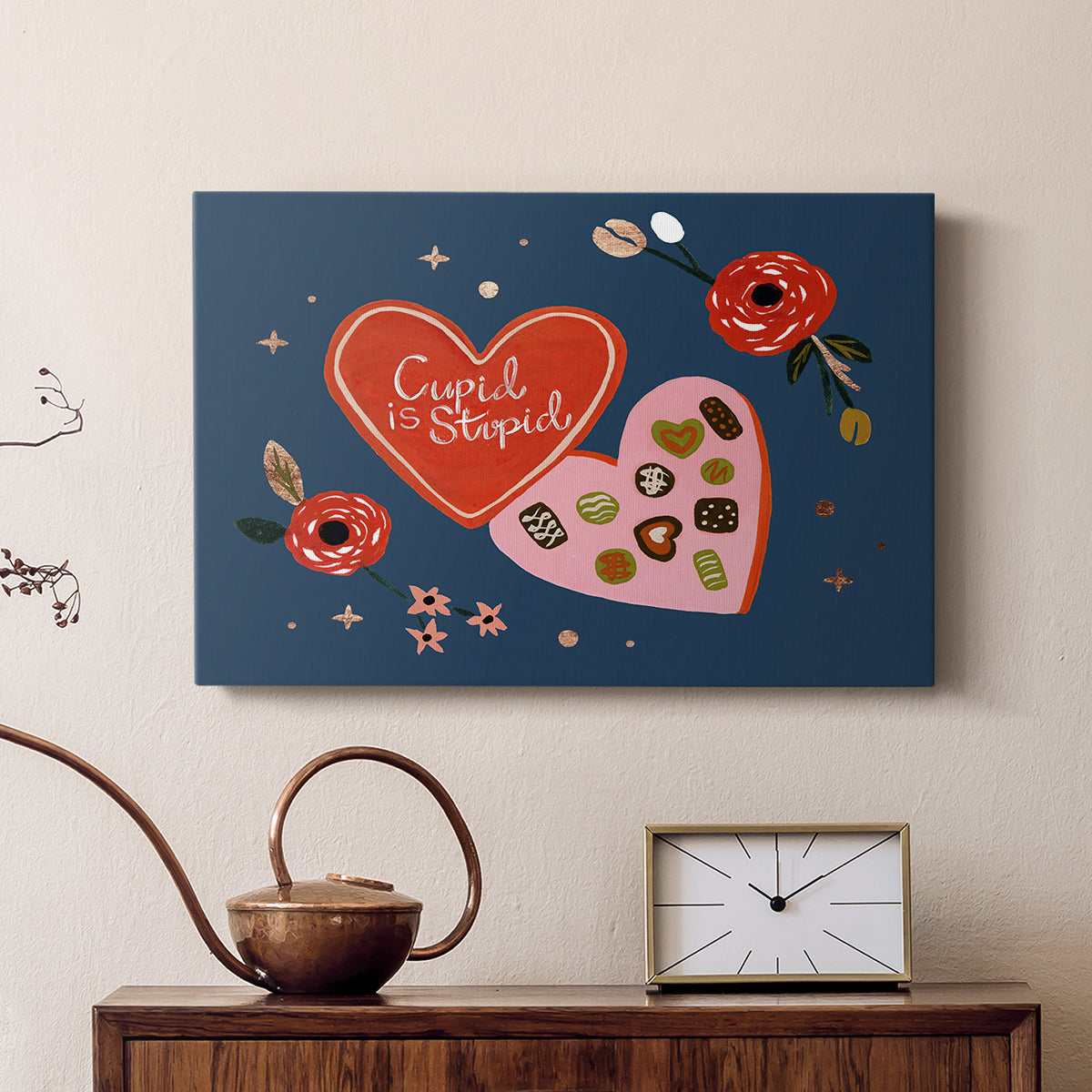 Happy Galentine II - Canvas Art Print