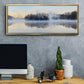 Scene on the Water VIII - Floater Framed Canvas Print