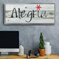 Alegria - Floater Framed Canvas Print