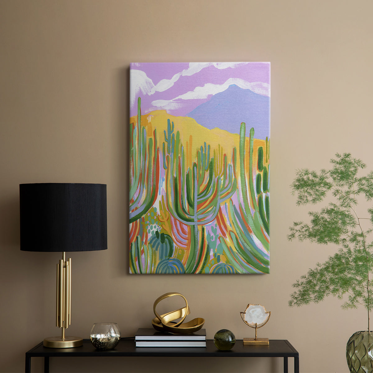 Lavender Desert I - Canvas Art Print