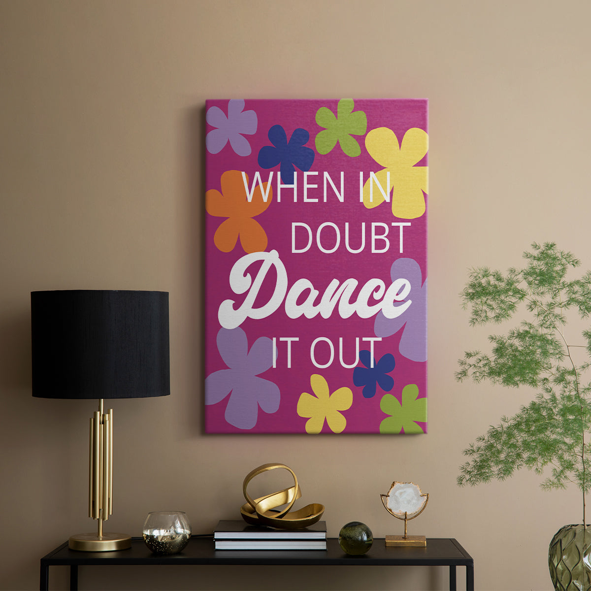 Dance It Out - Canvas Art Print