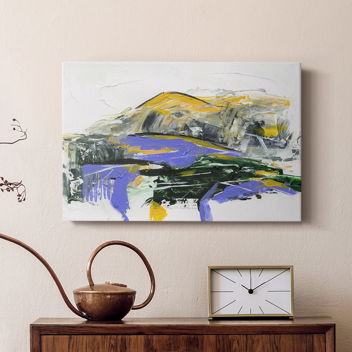 Silent Mountain V - Canvas Art Print