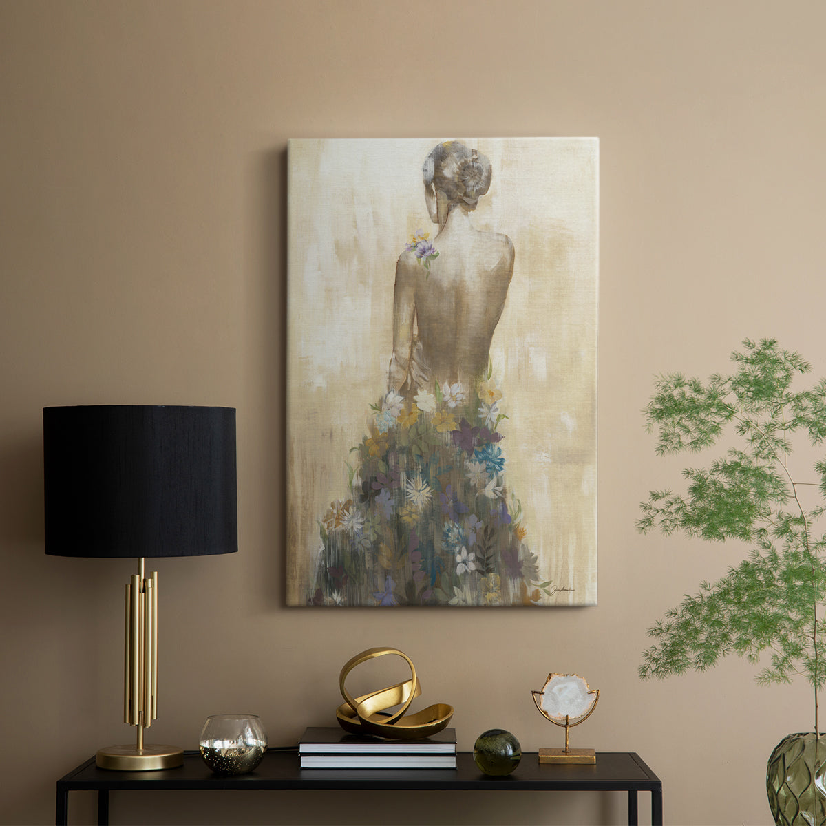 Garden Gown - Canvas Art Print