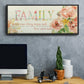 Family Where Our Story Begins - Floater Framed Canvas Print