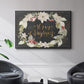 Gilded Christmas Collection A - Framed Gallery Wrapped Canvas in Floating Frame