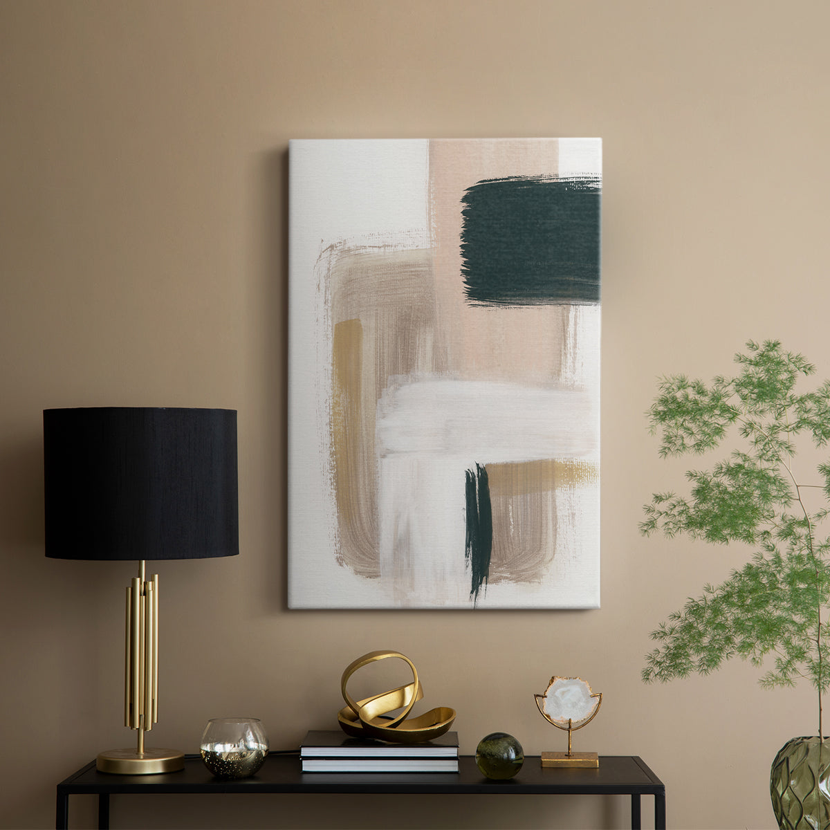 Marble Block Symmetry I - Canvas Art Print