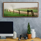 Around the Bend - Floater Framed Canvas Print