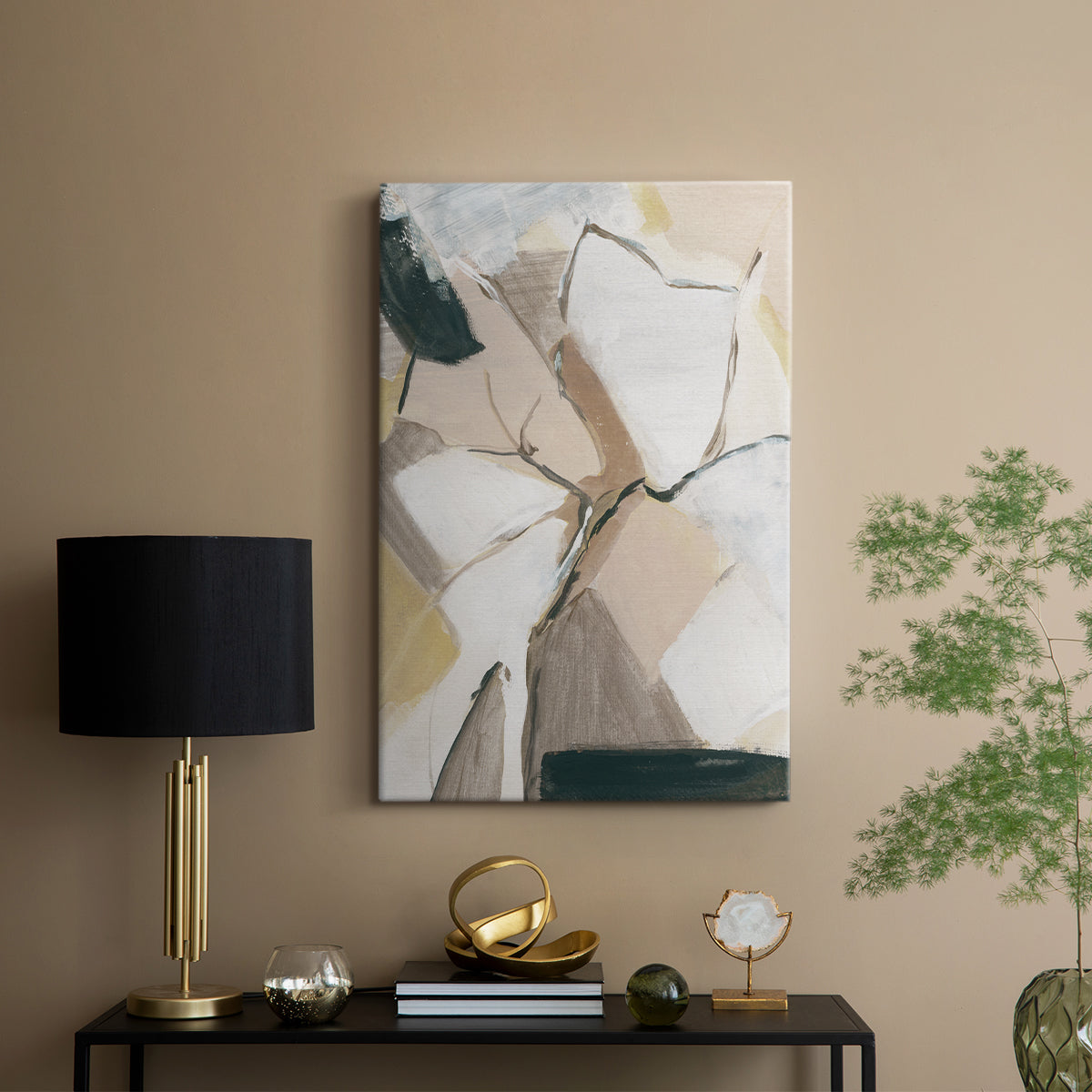 Marble Lines I - Canvas Art Print
