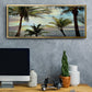 Honduras Sunset - Floater Framed Canvas Print
