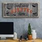 Home Sweet Haunted - Floater Framed Canvas Print