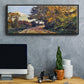 The Road to the Farm of Saint - Floater Framed Canvas Print