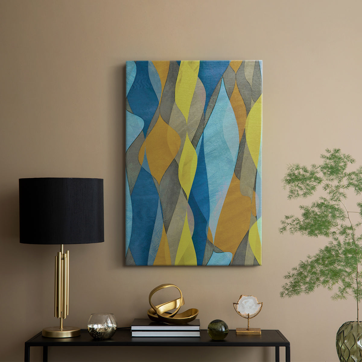 Colorful Cascade I - Canvas Art Print